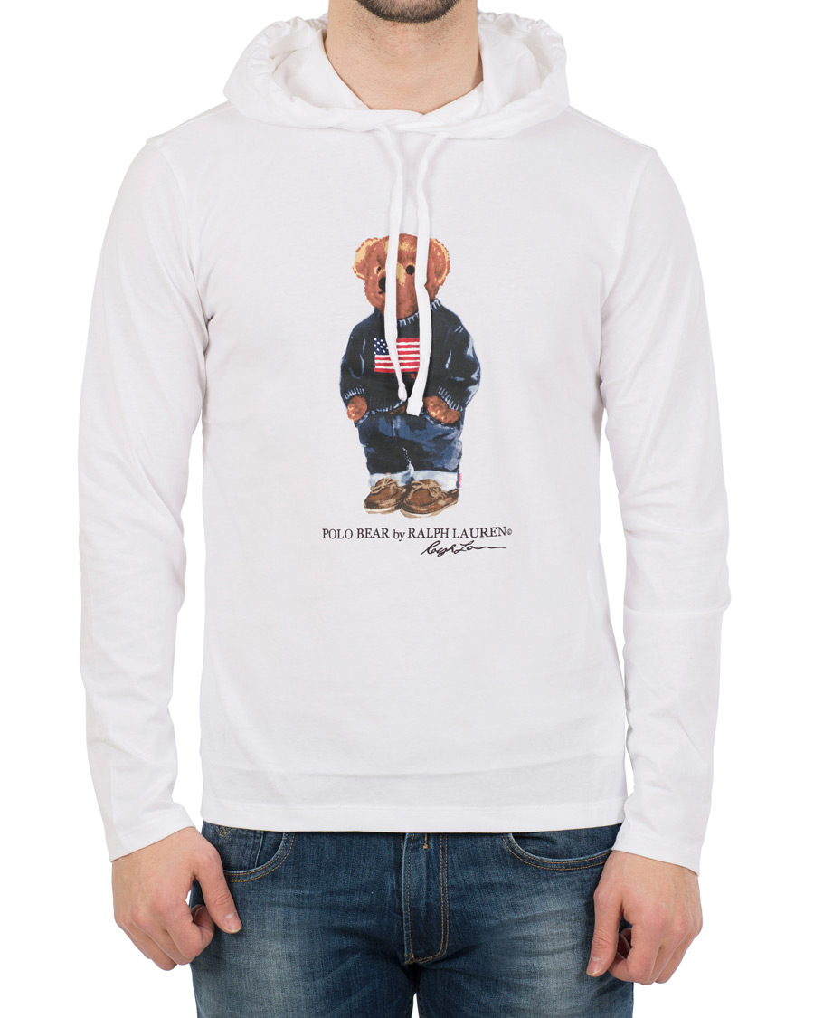 Heren | Truien | Polo Ralph Lauren | Printed Bear Hoodie White