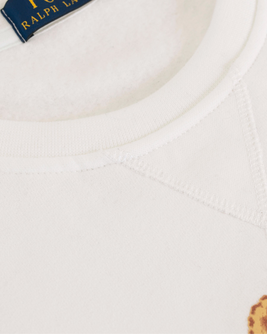 Heren | Truien | Polo Ralph Lauren | Printed Bear Crew Neck Sweatshirt White