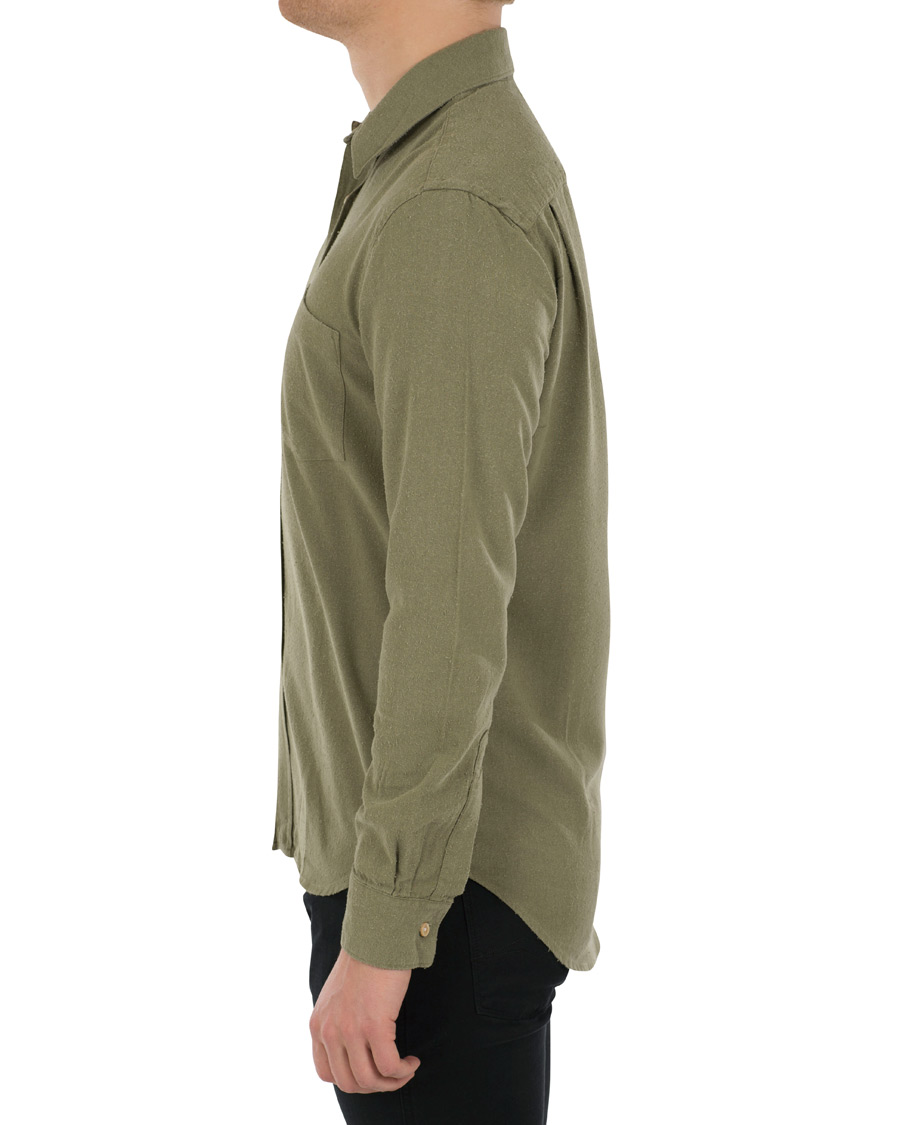 Heren | Overhemden | Our Legacy | Classic Shirt Silk Light Olive