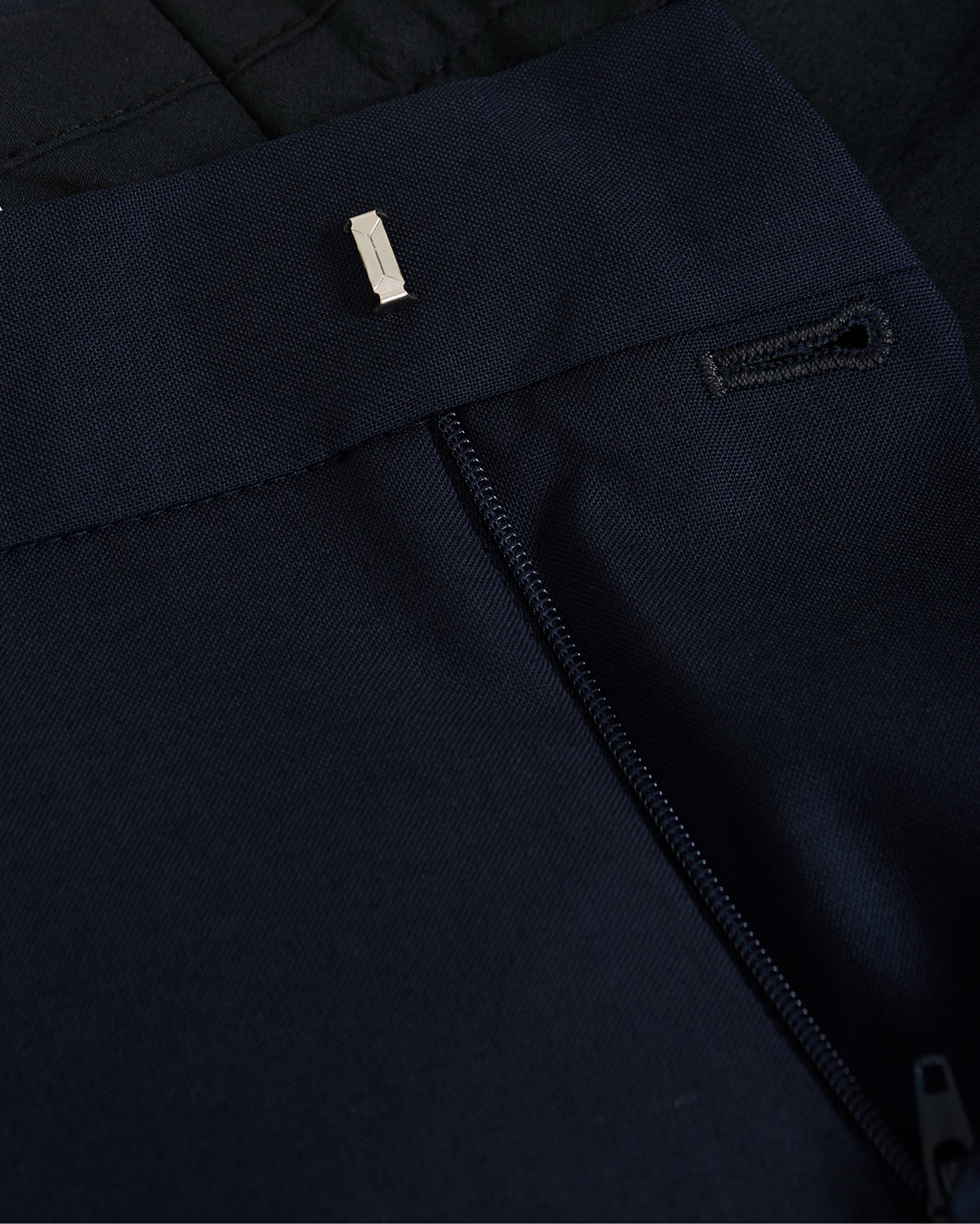 Heren | Broeken | Filippa K | Liam Cool Wool Slacks Hope Blue