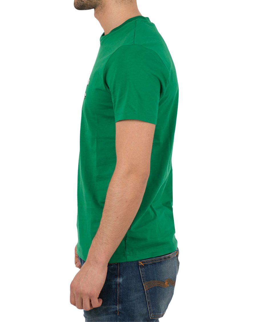 Heren | T-shirts | AMI | Wish you where here T-shirt Green