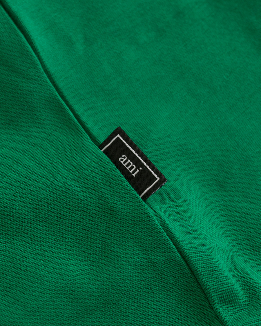 Heren | T-shirts | AMI | Wish you where here T-shirt Green