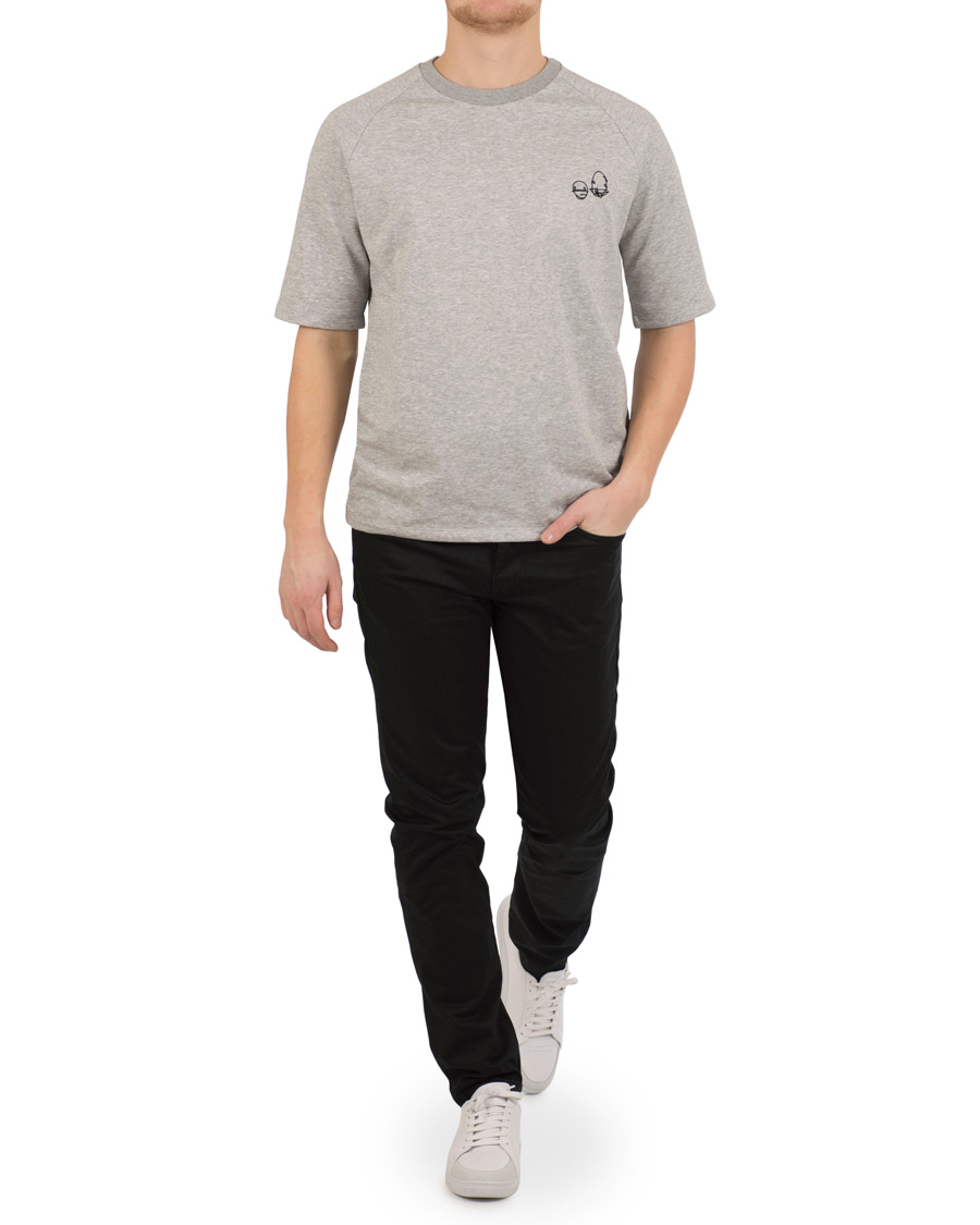 Heren | T-shirts | HUGO | Deast Sweat Tee Grey