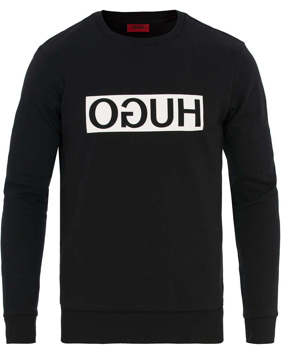 Heren | Truien | HUGO | Dicago Crew Neck Sweatshirt Black