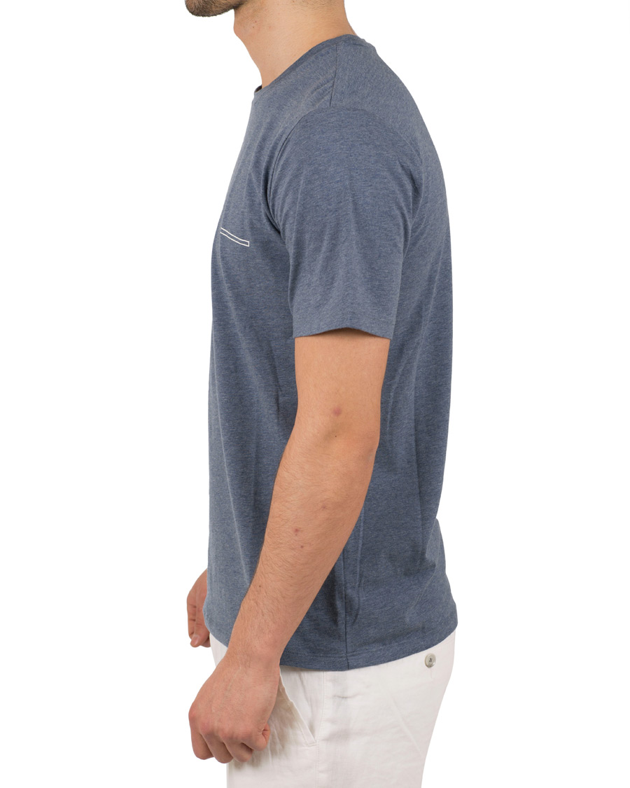 Heren | T-shirts | BOSS BLACK | BOSS Urban Tee Open Blue