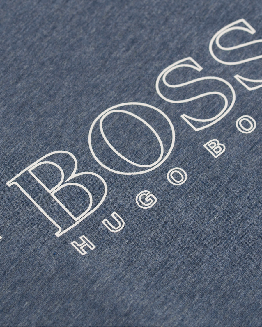 Heren | T-shirts | BOSS BLACK | BOSS Urban Tee Open Blue