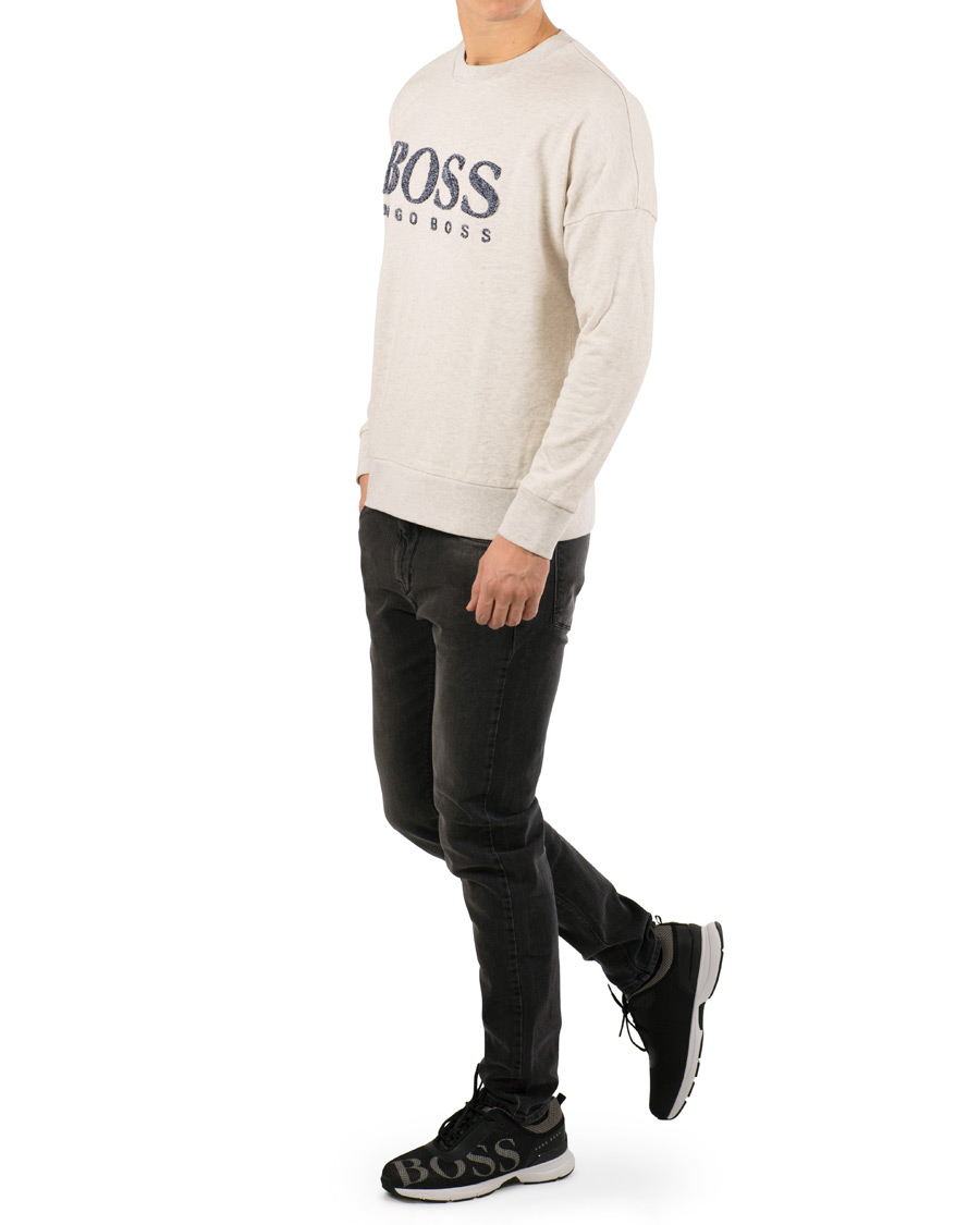 Heren | BOSS Athleisure Velocity Running Mesh Sneaker Black | BOSS GREEN | BOSS Athleisure Velocity Running Mesh Sneaker Black