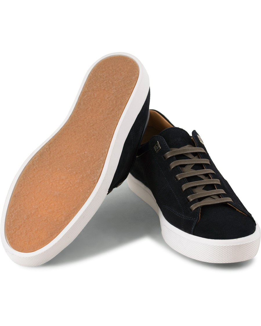 Heren | BOSS Escape Tenn Sneaker Navy Suede | BOSS BLACK | BOSS Escape Tenn Sneaker Navy Suede