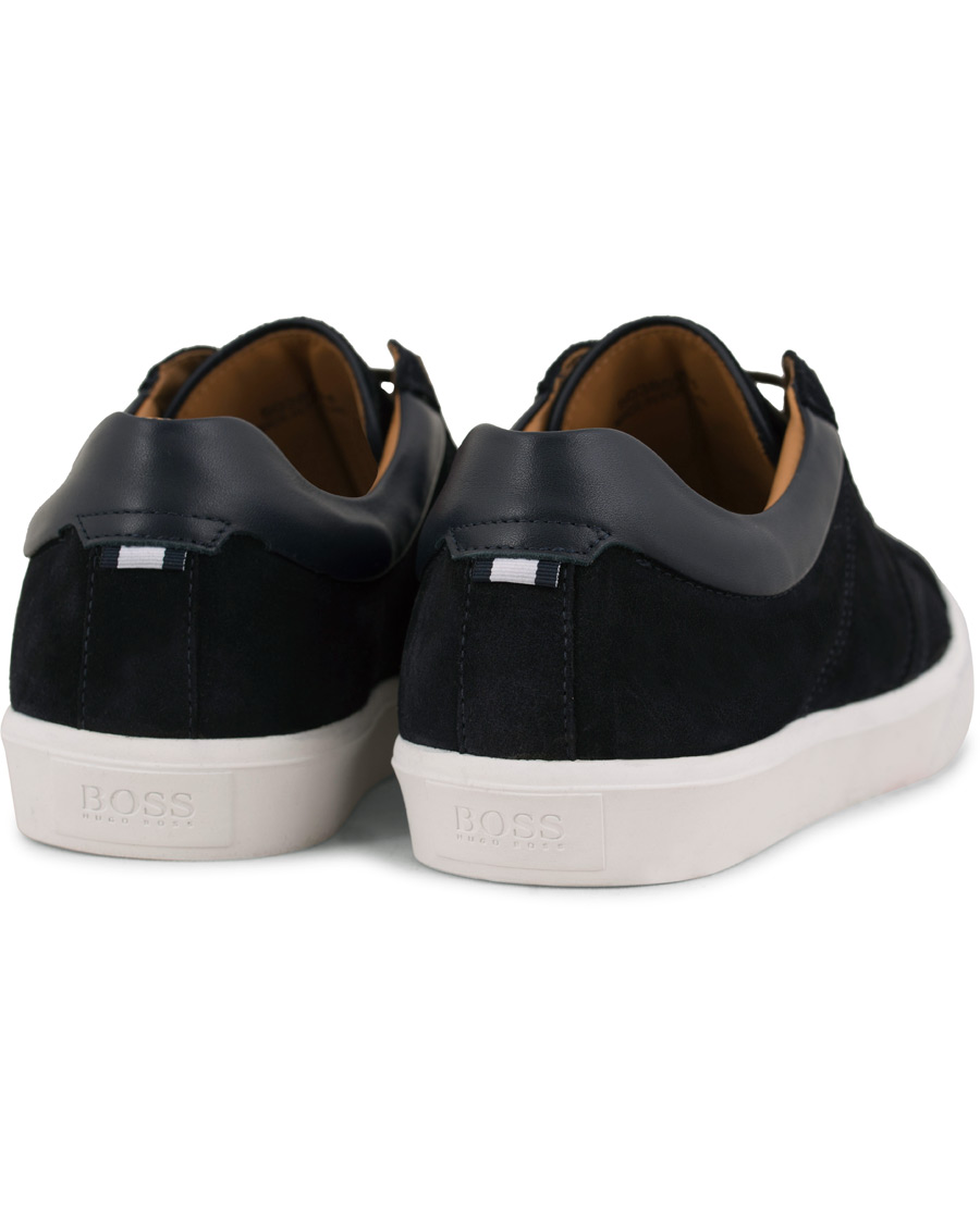 Heren | BOSS Escape Tenn Sneaker Navy Suede | BOSS BLACK | BOSS Escape Tenn Sneaker Navy Suede