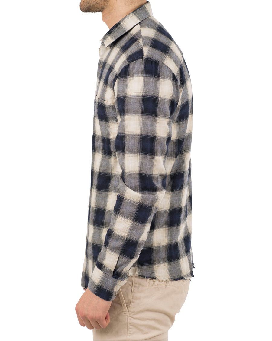 Heren | Overhemden | IRO | Namio Check Shirt Blue/White