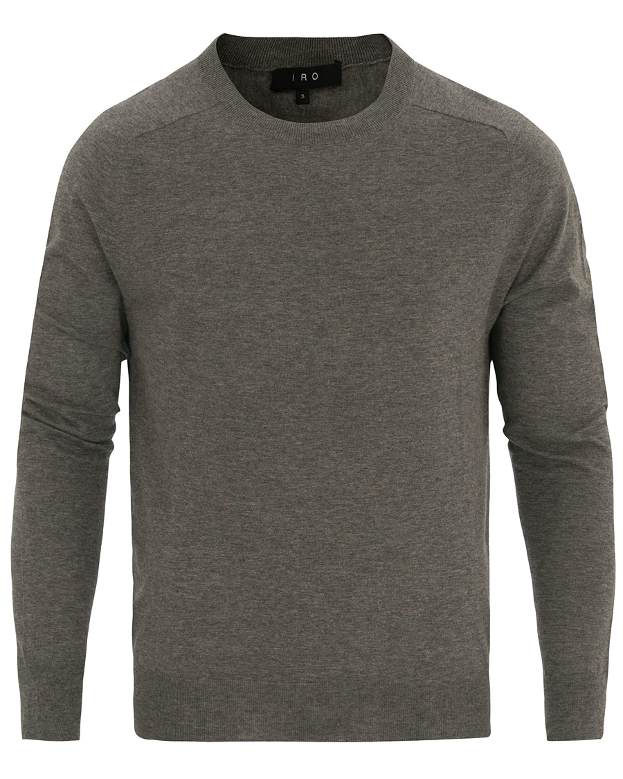 Heren | Truien | IRO | Locto Cotton Lightweight Sweat Light Grey