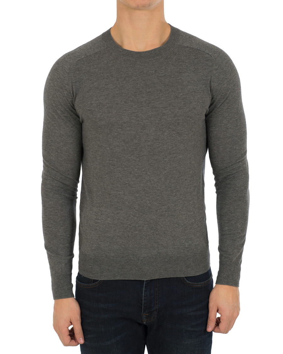 Heren | Truien | IRO | Locto Cotton Lightweight Sweat Light Grey
