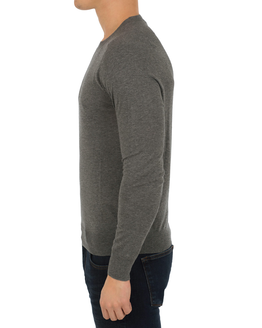 Heren | Truien | IRO | Locto Cotton Lightweight Sweat Light Grey