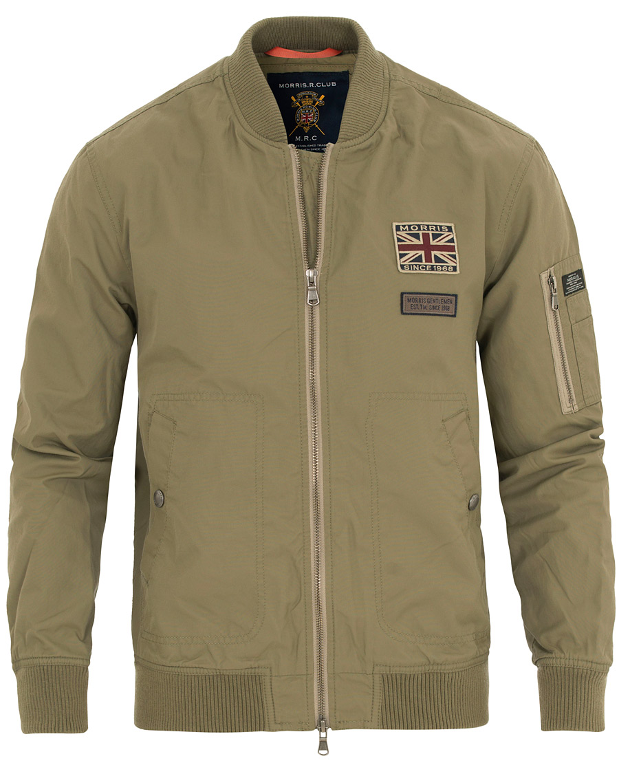 Heren | Jassen | Morris | Barnes Bomber Jacket Green