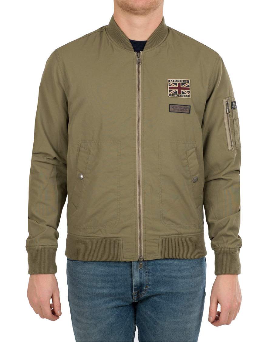 Heren | Jassen | Morris | Barnes Bomber Jacket Green