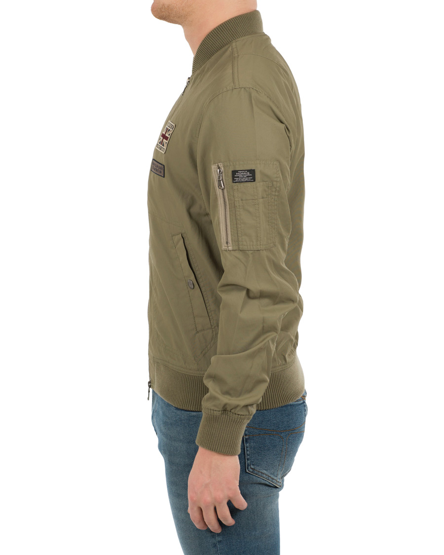 Heren | Jassen | Morris | Barnes Bomber Jacket Green