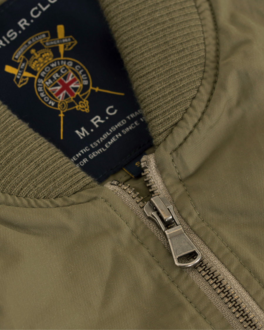 Heren | Jassen | Morris | Barnes Bomber Jacket Green