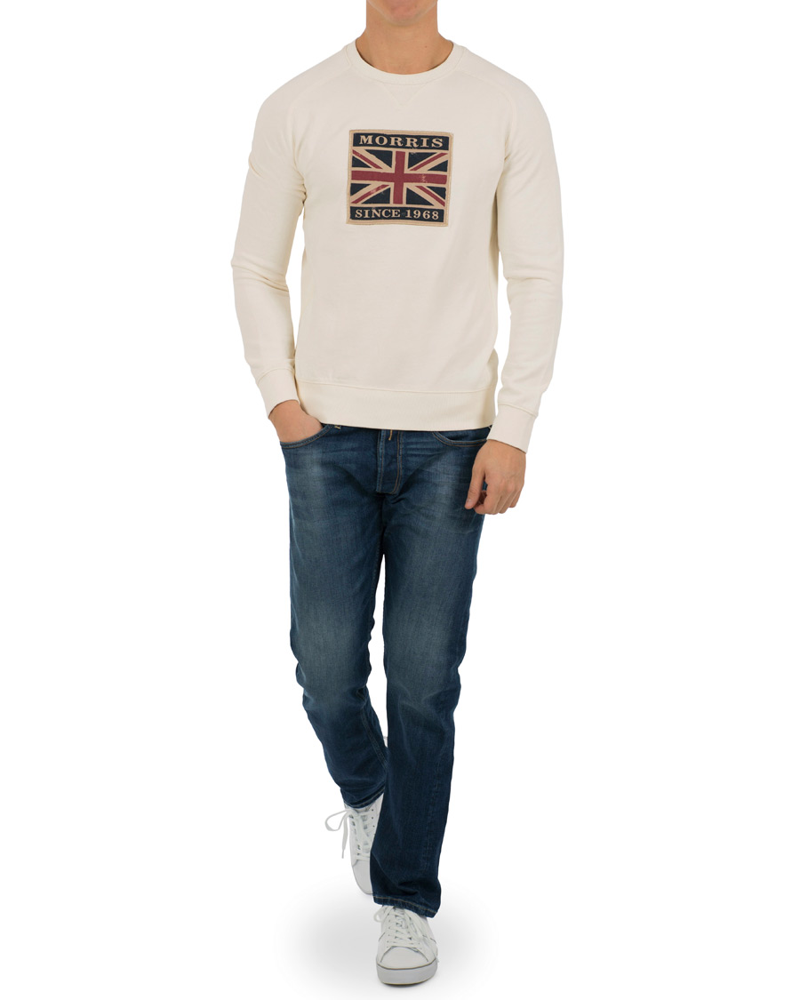 Heren | Truien | Morris | Jack Sweatshirt White