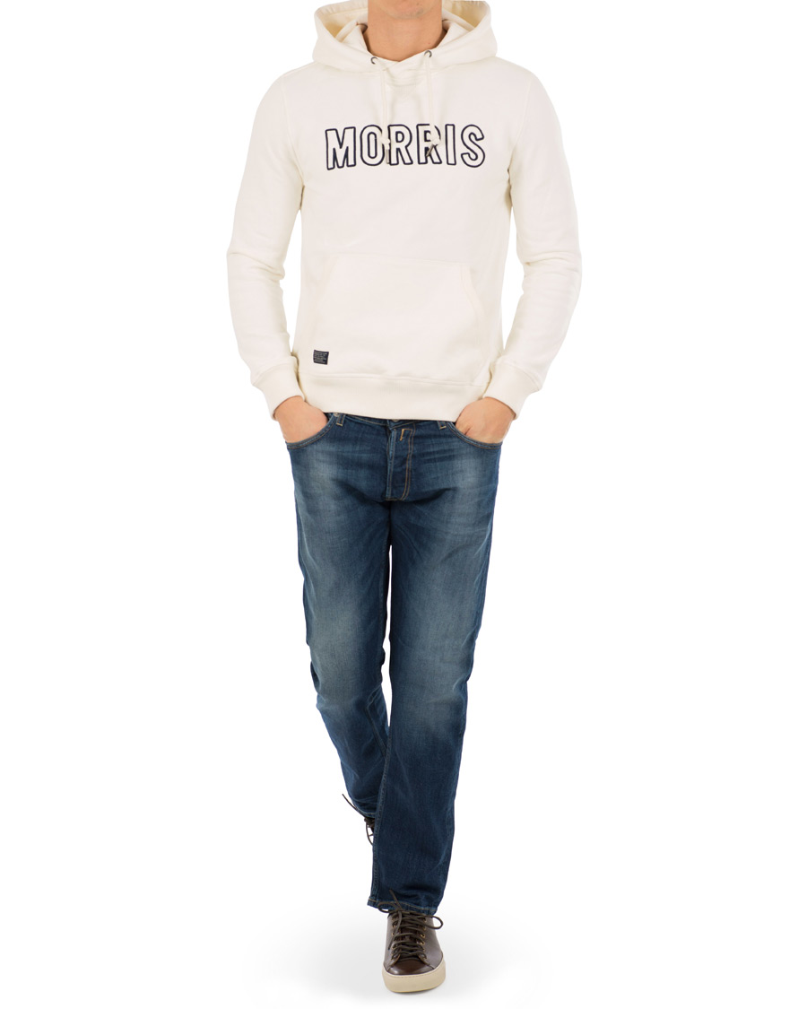 Heren | Truien | Morris | Baxter Hoodie White