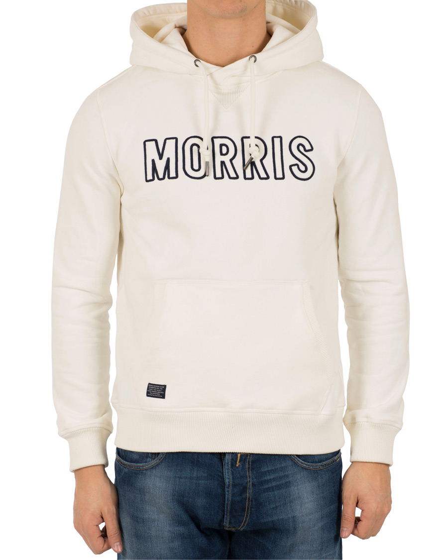 Heren | Truien | Morris | Baxter Hoodie White