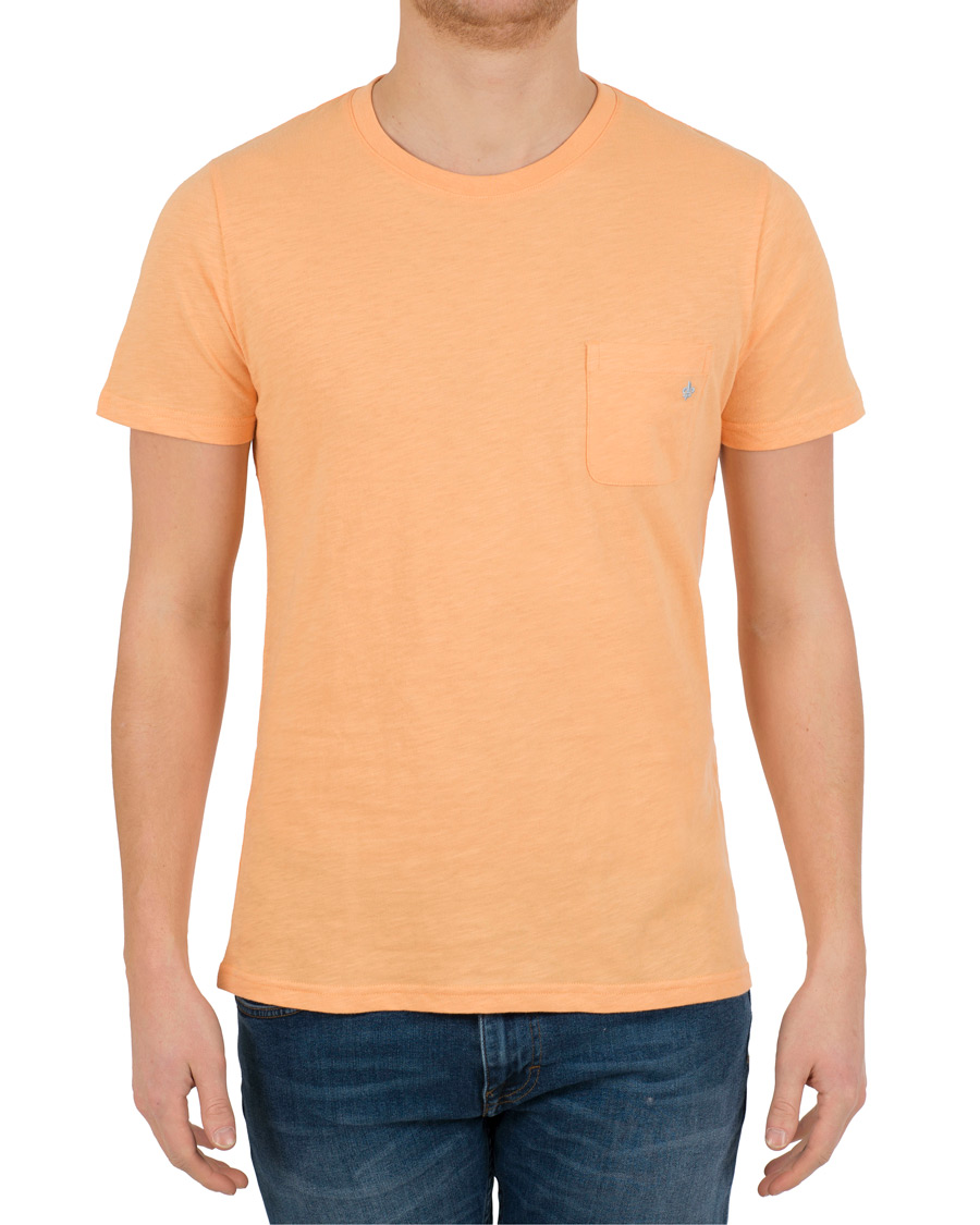 Heren | T-shirts | Morris | Lily Crew Neck Tee Orange