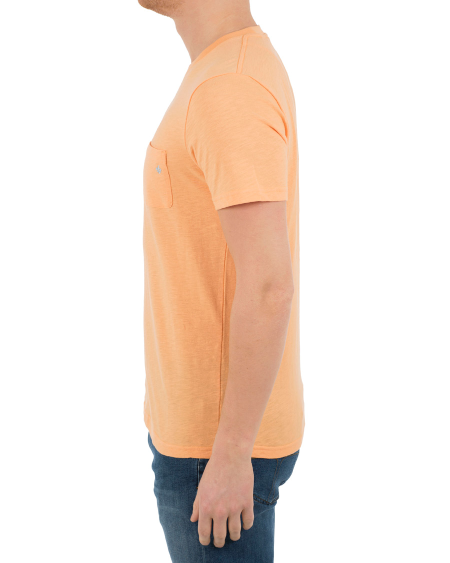 Heren | T-shirts | Morris | Lily Crew Neck Tee Orange