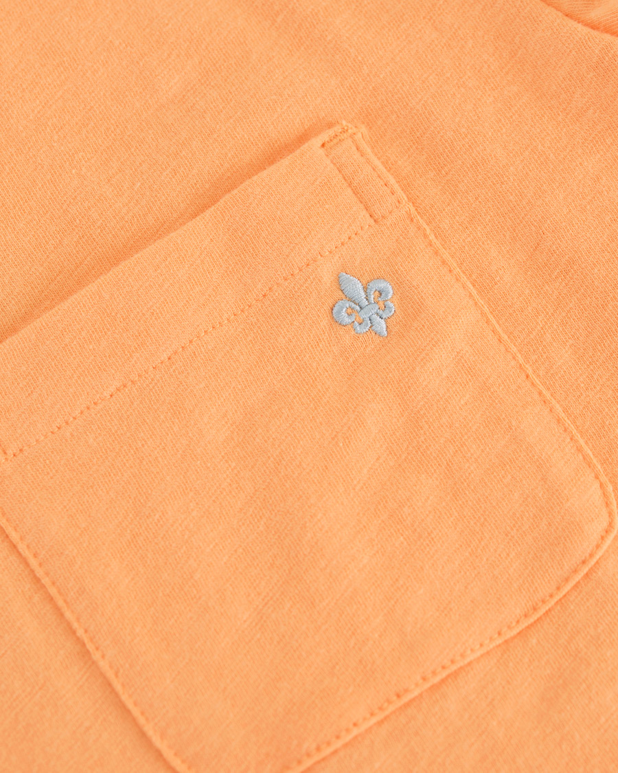 Heren | T-shirts | Morris | Lily Crew Neck Tee Orange