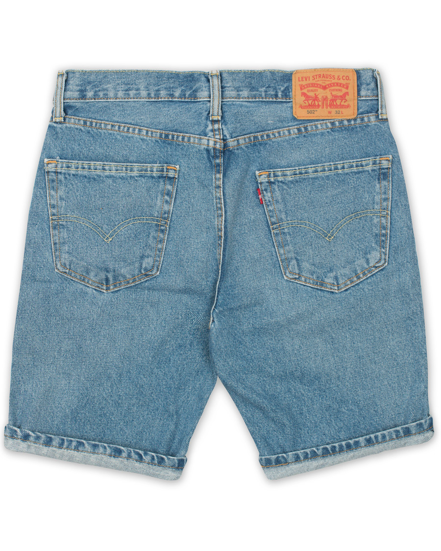 Heren | Korte broek | Levi's | 502 Tapered Hemmed Jeans Shorts Bob