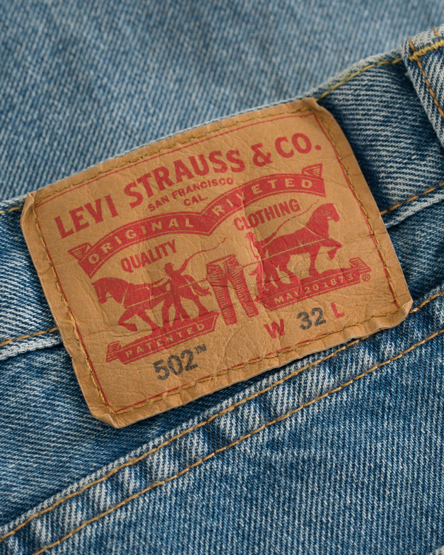 Heren | Korte broek | Levi's | 502 Tapered Hemmed Jeans Shorts Bob