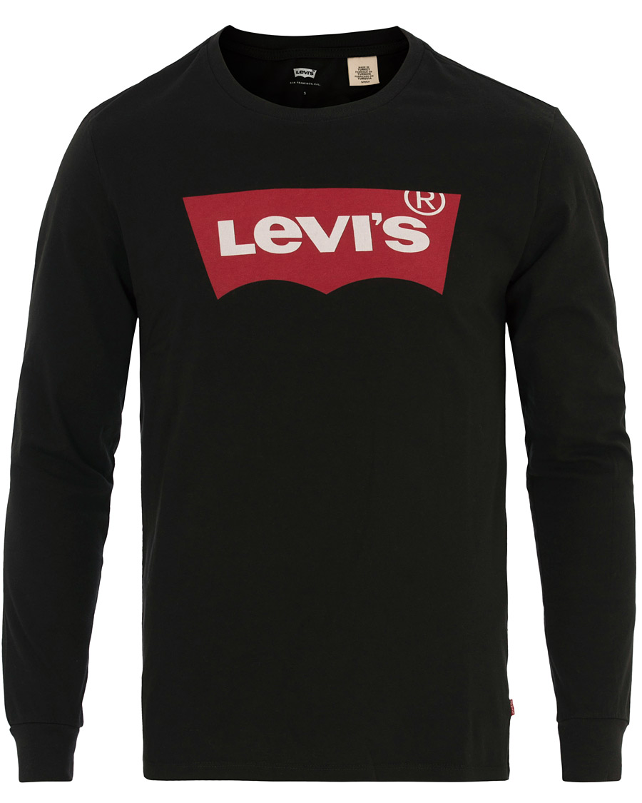 Heren | T-shirts | Levi's | Long Sleeve Graphic Tee Better Black