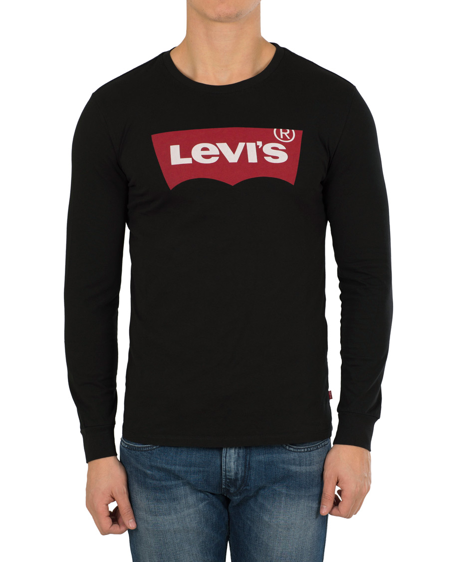 Heren | T-shirts | Levi's | Long Sleeve Graphic Tee Better Black