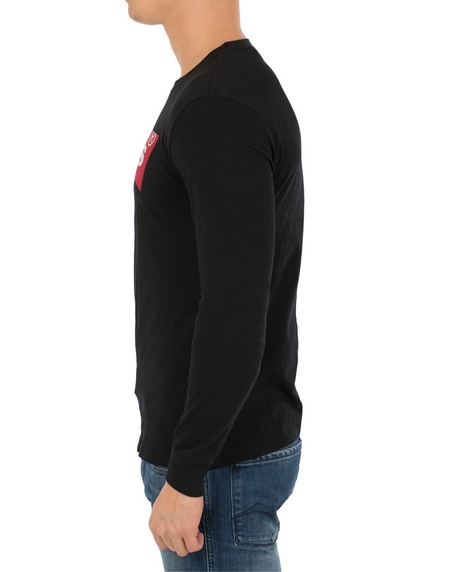 Heren | T-shirts | Levi's | Long Sleeve Graphic Tee Better Black