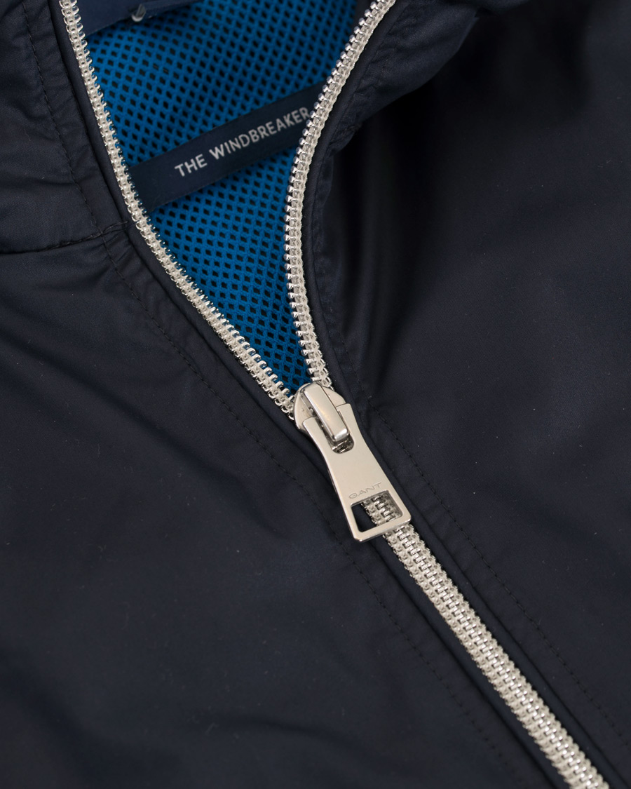 Heren | Jassen | GANT | The Windbreaker Jacket Classic Blue