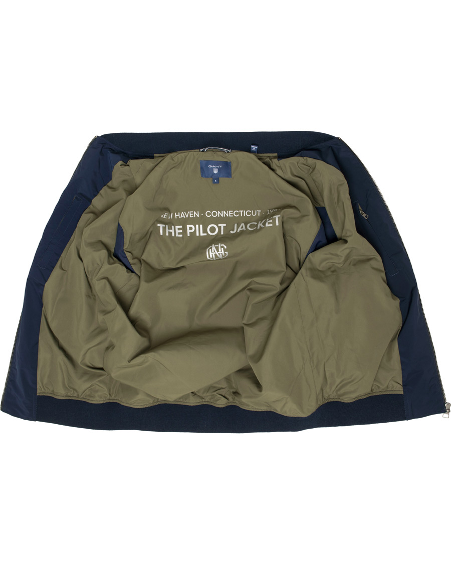 Heren | Jassen | GANT | The Pilot Bomber Jacket Classic Blue