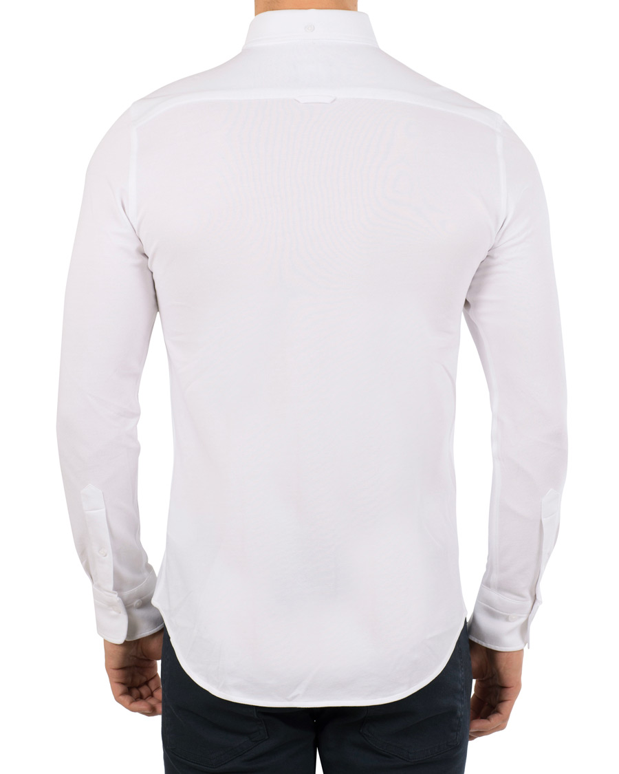 Heren | Overhemden | GANT | Slim Fit Tech Prep Pique Shirt White