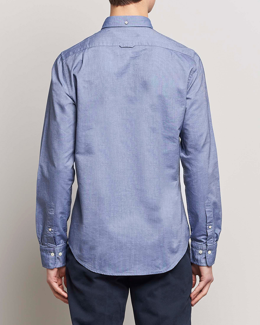 Heren | Overhemden | GANT | Slim Fit Oxford Shirt Persian Blue