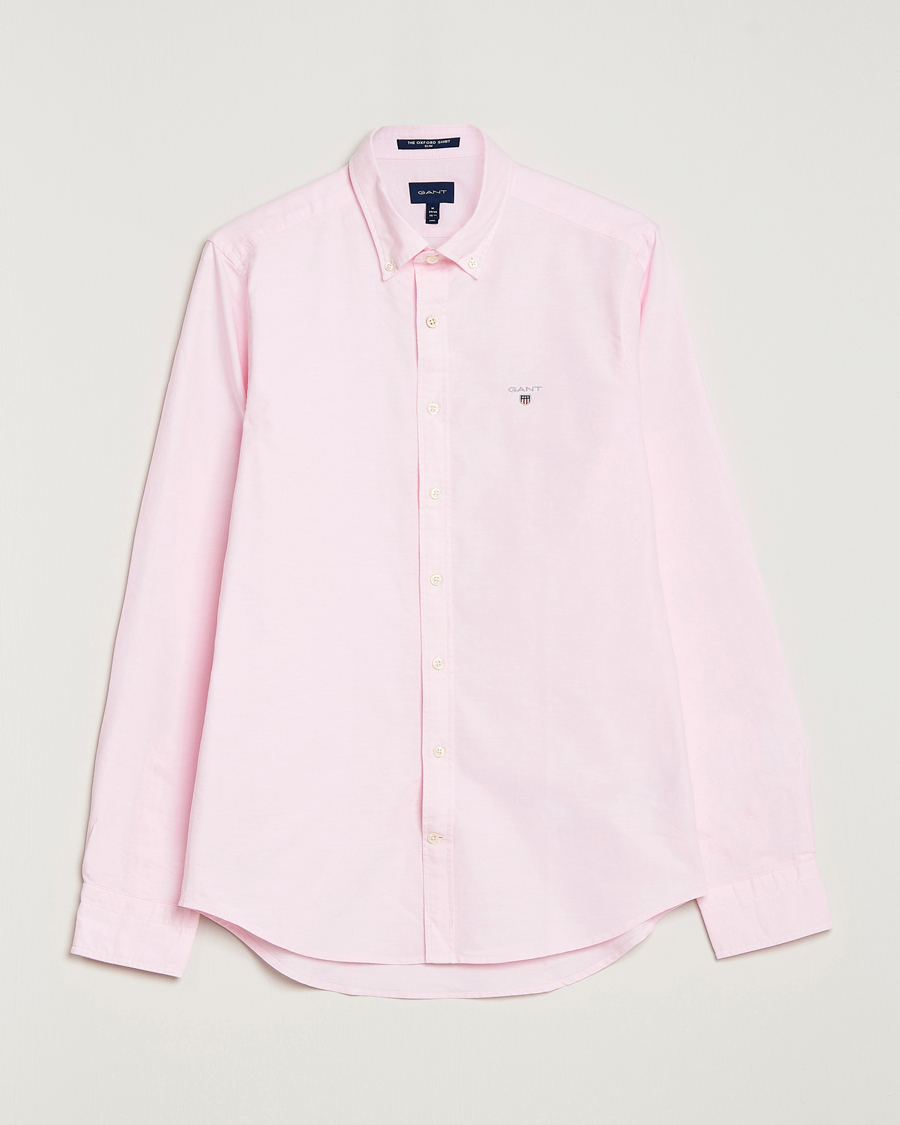 Heren | Overhemden | GANT | Slim Fit Oxford Shirt Light Pink