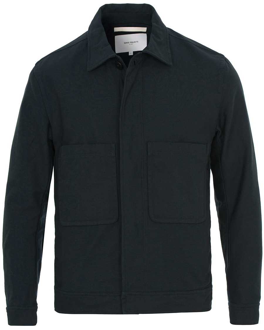 Heren | Jassen | Norse Projects | Tyge Broken Twill Jacket Dark Navy
