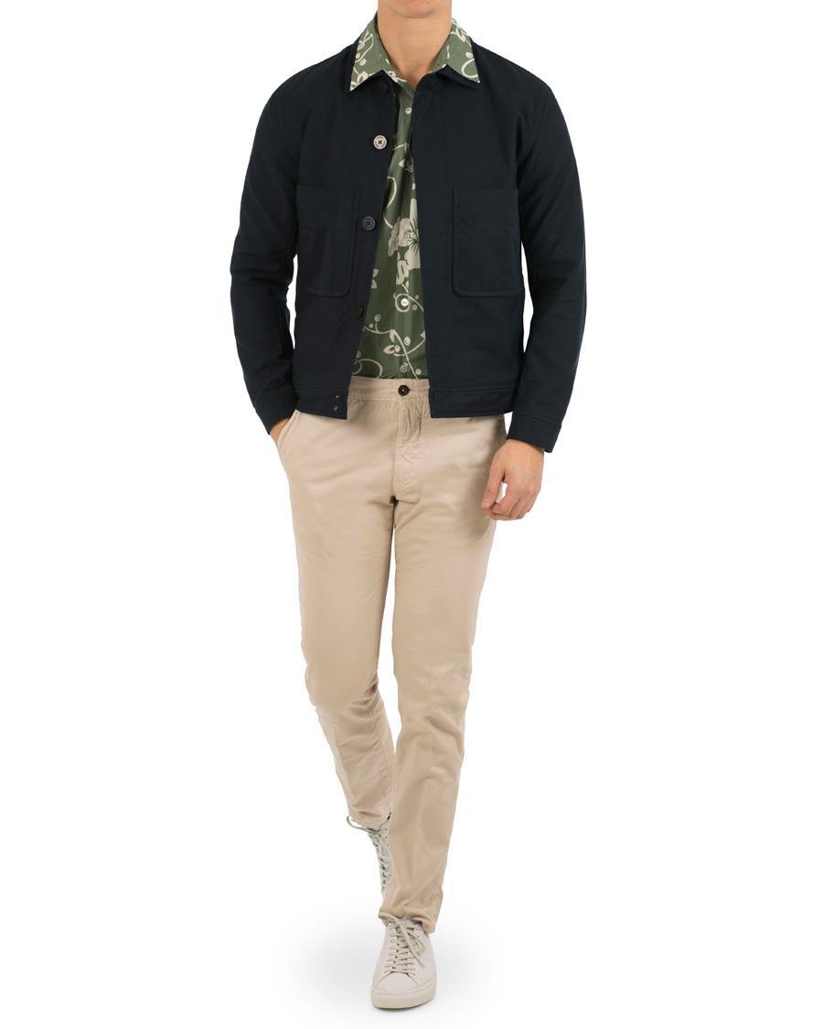Heren | Jassen | Norse Projects | Tyge Broken Twill Jacket Dark Navy