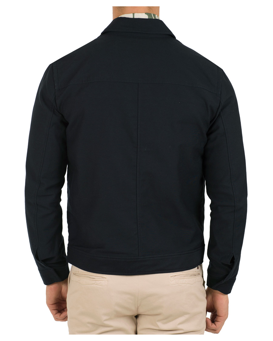 Heren | Jassen | Norse Projects | Tyge Broken Twill Jacket Dark Navy