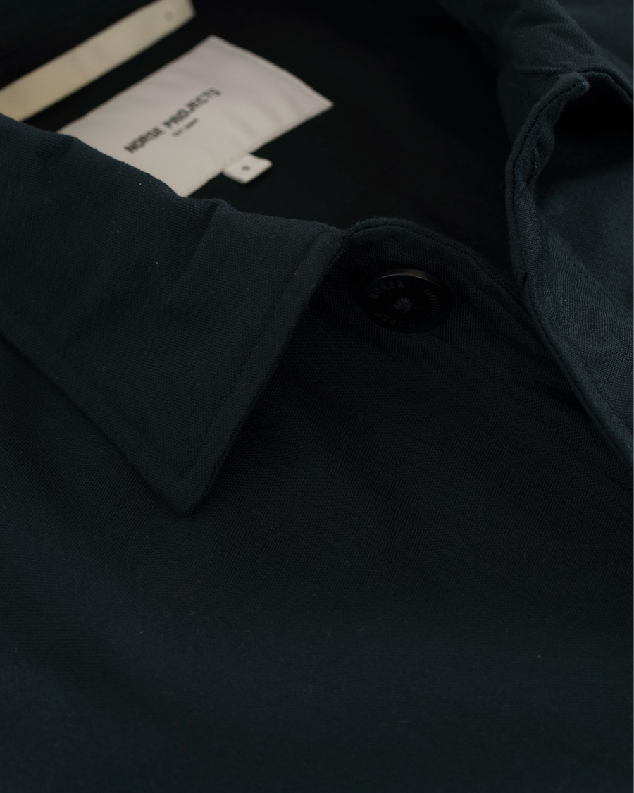 Heren | Jassen | Norse Projects | Tyge Broken Twill Jacket Dark Navy