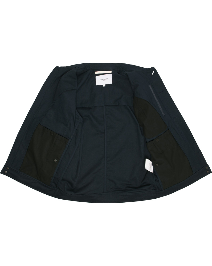 Heren | Jassen | Norse Projects | Tyge Broken Twill Jacket Dark Navy