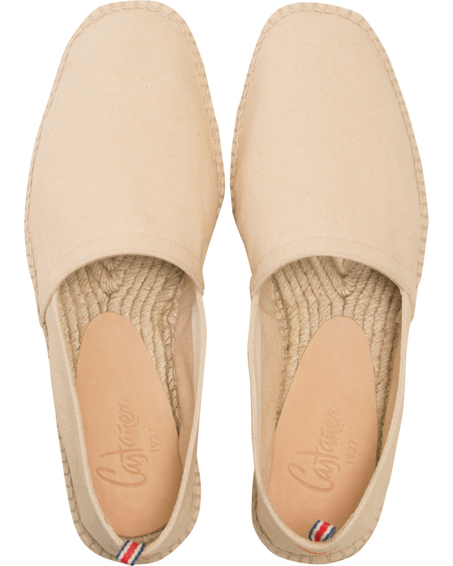 Heren | Castañer Pablo Washed Canvas Espadrilles Beige | Castañer | Pablo Washed Canvas Espadrilles Beige