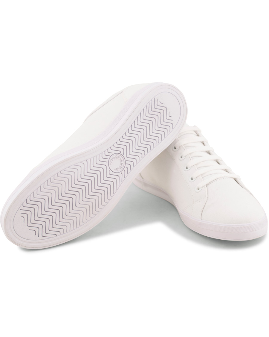 Heren | Fred Perry Baseline Canvas Sneaker White | Fred Perry | Baseline Canvas Sneaker White