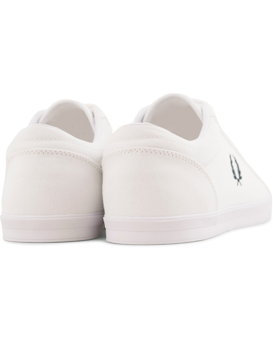 Heren | Fred Perry Baseline Canvas Sneaker White | Fred Perry | Baseline Canvas Sneaker White