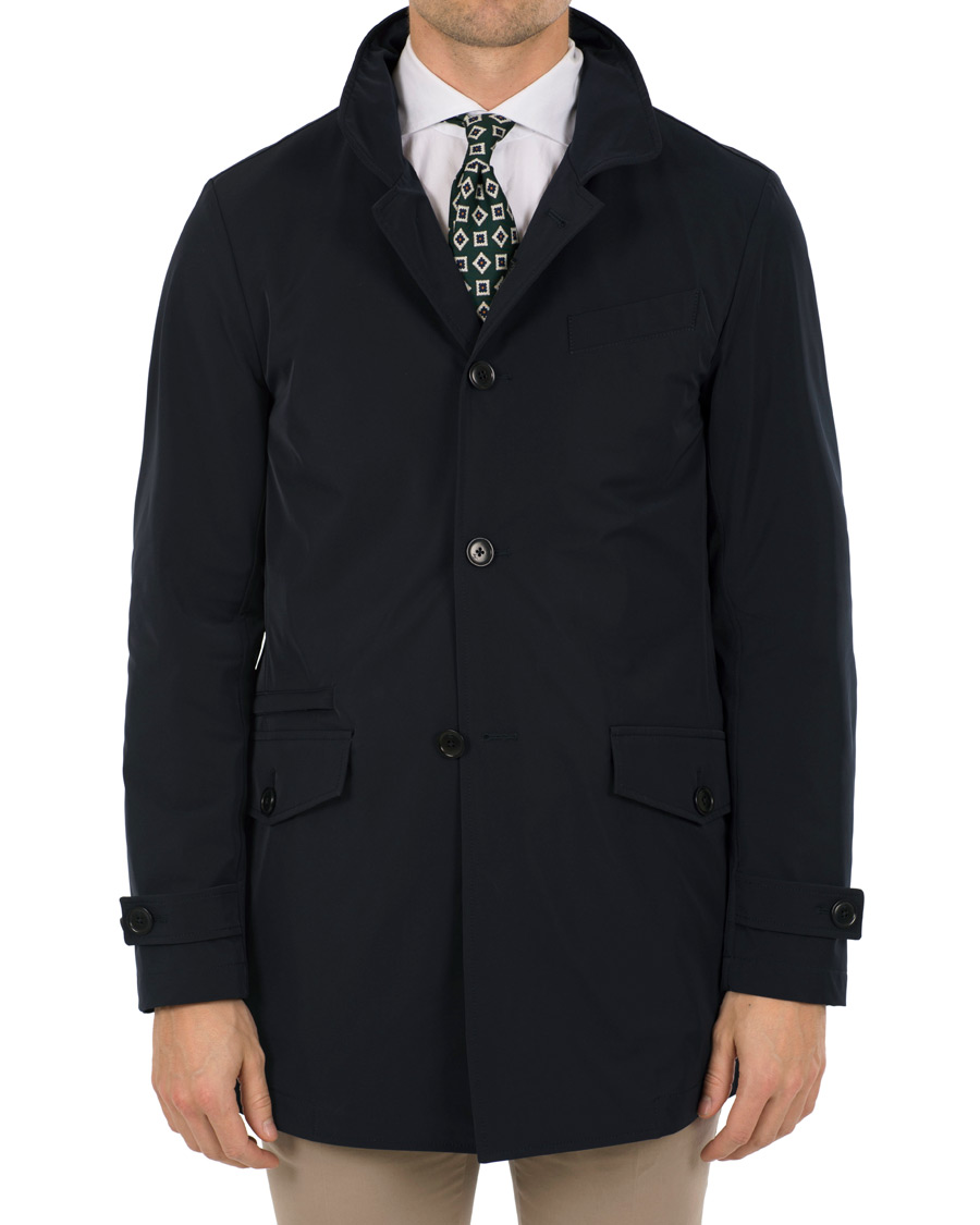 Heren | Jassen | Fay | JFK Travel Raincoat Navy