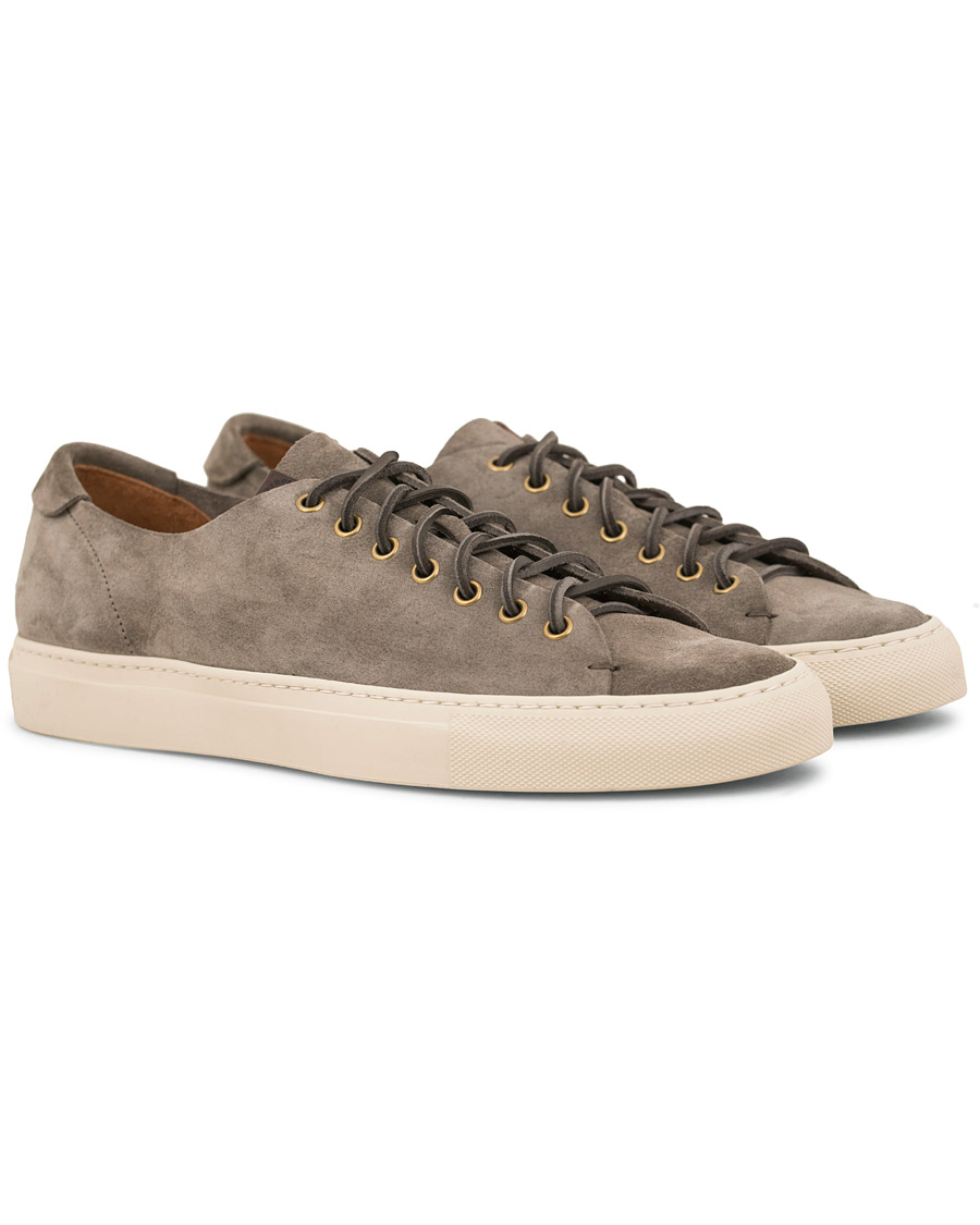 Heren | Buttero Suede Sneaker Taupe | Buttero | Suede Sneaker Taupe