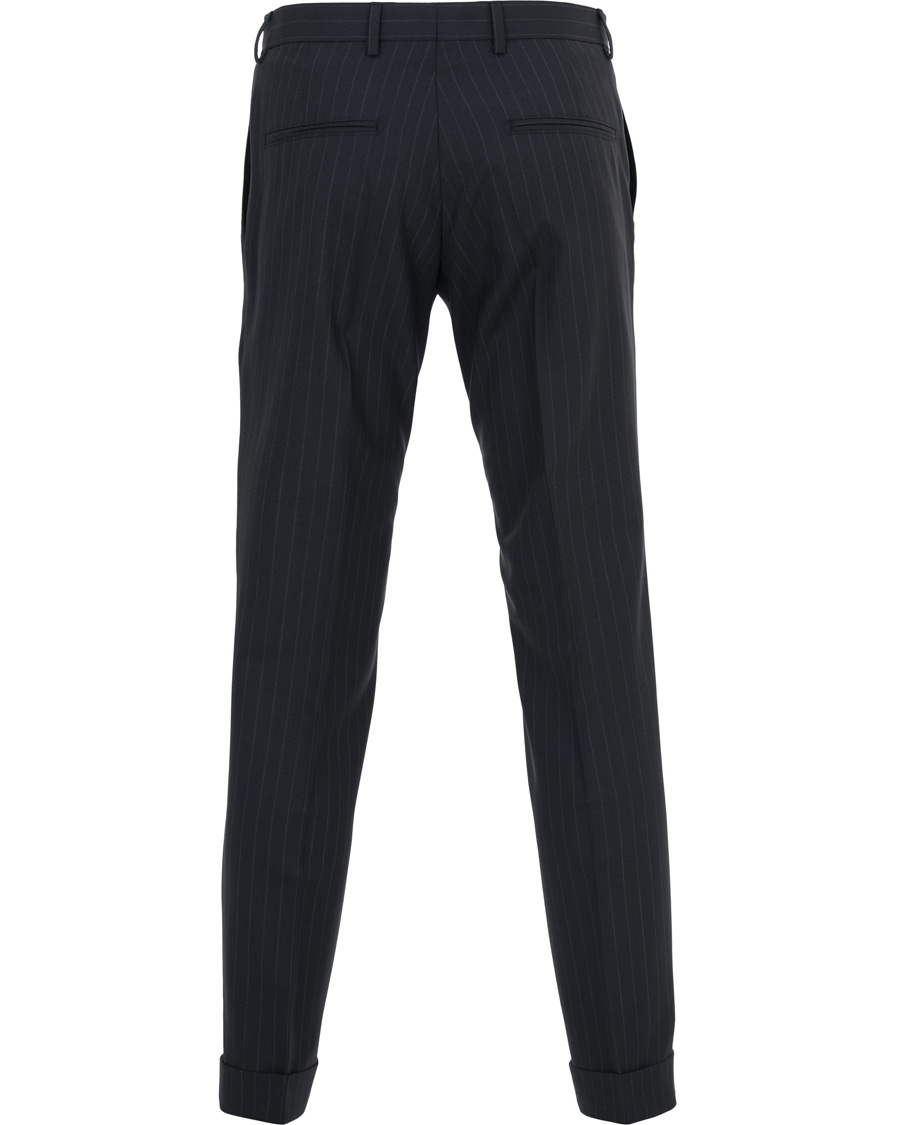 Heren | Pakken | Oscar Jacobson | Ferry Wool Pinstripe Suit Navy