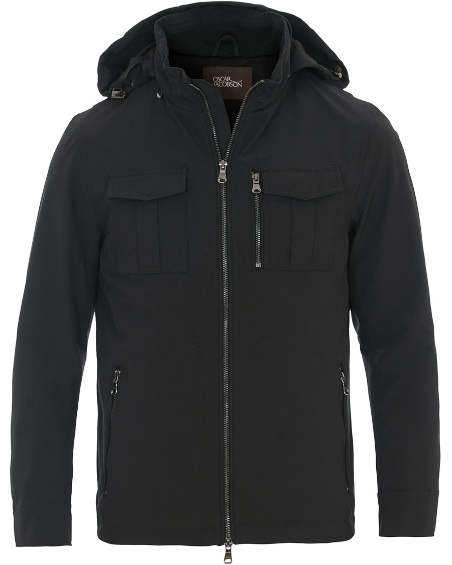 Heren | Jassen | Oscar Jacobson | Forester Field Jacket Black