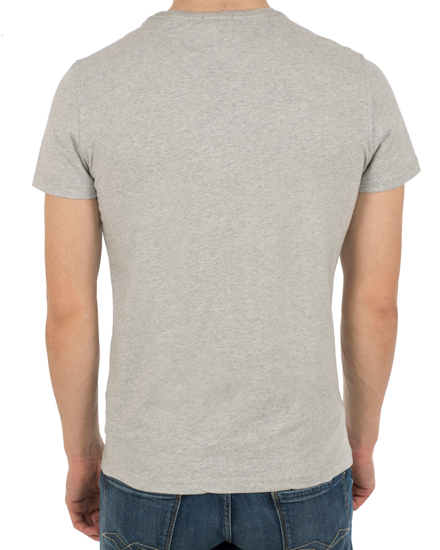 Heren | T-shirts | Tommy Jeans | Basic Tee Grey